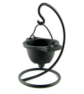 2-Piece Cast Iron Hanging Cauldron Incense Burner | Woot & Hammy