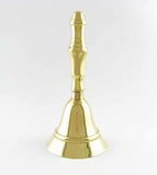 Brass-Plated Hand / Altar Bell Traditional, 5 Inches