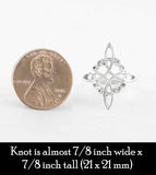 Large Cut-Out Witch's Knot Ring | Woot & Hammy