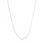 Dainty Bright Copper Plated Chain, 2.0x1.4 mm