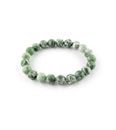 Natural Snake Dragon Jade Beaded Stretch Bracelet | Woot & Hammy