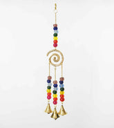 3-Bell Chakras Spiral Wind Chime | woot & hammy