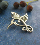 Curly-Tailed Hummingbird Pendant