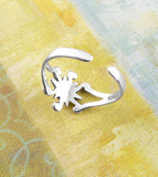 Mythical Sun Toe Midi Pinky Ring, Adjustable | Woot & Hammy