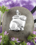 Plump Hare Rabbit Pendant