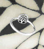 Round Cut-Out Tree of Life Ring | Woot & Hammy