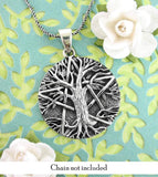 Rustic Woodsy Tree of Life Pentacle Necklace | woot & hammy thoughtful jewelry