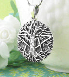 Rustic Woodsy Tree of Life Pentacle Necklace | woot & hammy thoughtful jewelry