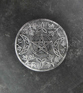 Celtic Triple Moon and Pentagram Stick Incense Burner | Woot & Hammy