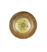 Wood and Soapstone Incense Burner With Lotus Flower | Woot & Hammy
