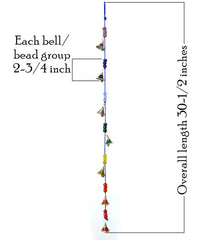 Long 7 Hanging Chakra Bells Wind Chime | Woot & Hammy