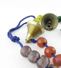 Long 7 Hanging Chakra Bells Wind Chime | Woot & Hammy