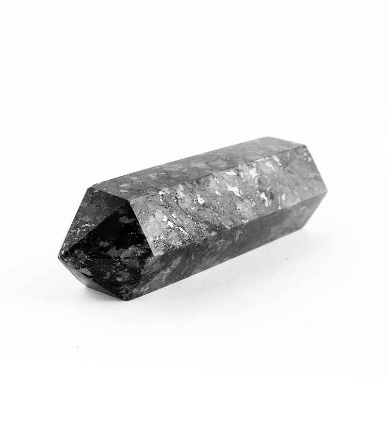 6-Sided Black Biotite Point or Obelisk