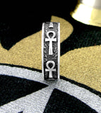 Ankh Ancient Egyptian Symbol Ring Life Afterlife Hieroglyph Isis Reincarnation | Woot & Hammy