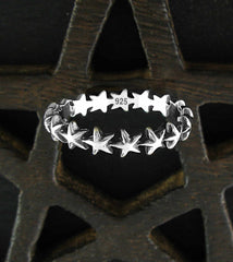 Band of Little Cut-Out Tilted Stars Rings Cosmos Planets Galaxy Milky Way | Woot & Hammy