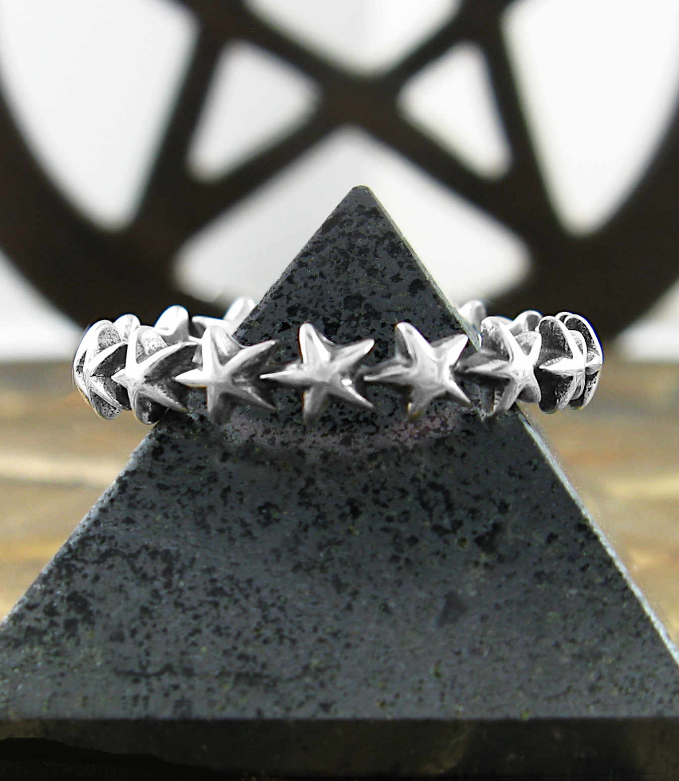 Band of Little Cut-Out Tilted Stars Rings Cosmos Planets Galaxy Milky Way | Woot & Hammy