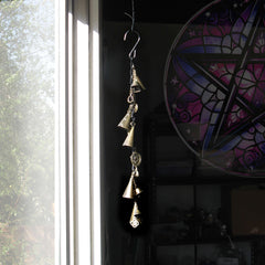 Hanging Witch's Bell Cone-Shaped Bells Charms Sleigh Bells Chains Handmade Cleansing Protection Against Evil | Woot & Hammy