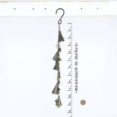 Hanging Witch's Bell Cone-Shaped Bells Charms Sleigh Bells Chains Handmade Cleansing Protection Against Evil | Woot & Hammy