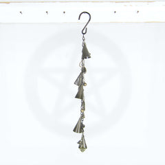 Hanging Witch's Bell Cone-Shaped Bells Charms Sleigh Bells Chains Handmade Cleansing Protection Against Evil | Woot & Hammy