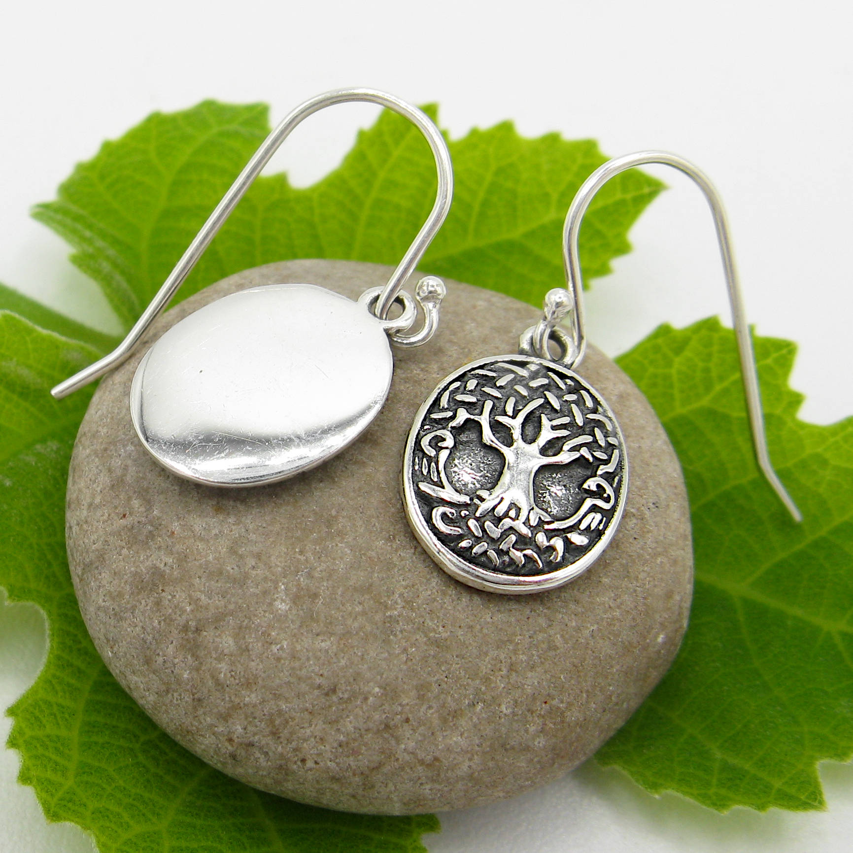 Celtic Tree of Life Earrings Family Infinity Interconnected Nature | Woot & Hammy