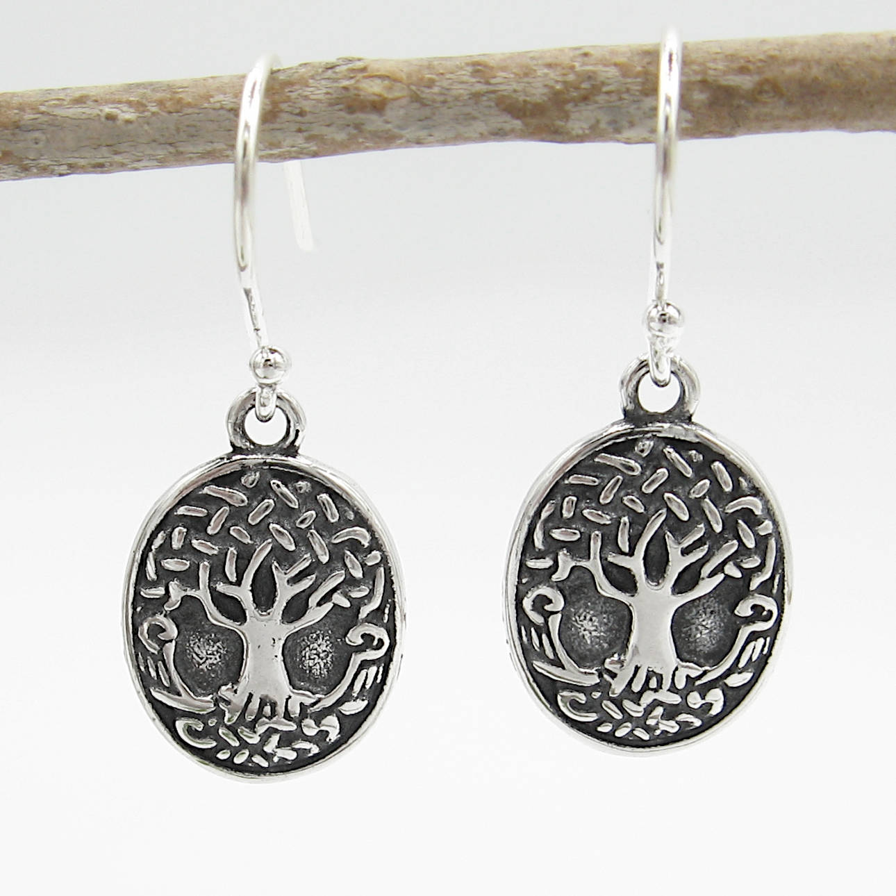 Celtic Tree of Life Earrings Family Infinity Interconnected Nature | Woot & Hammy