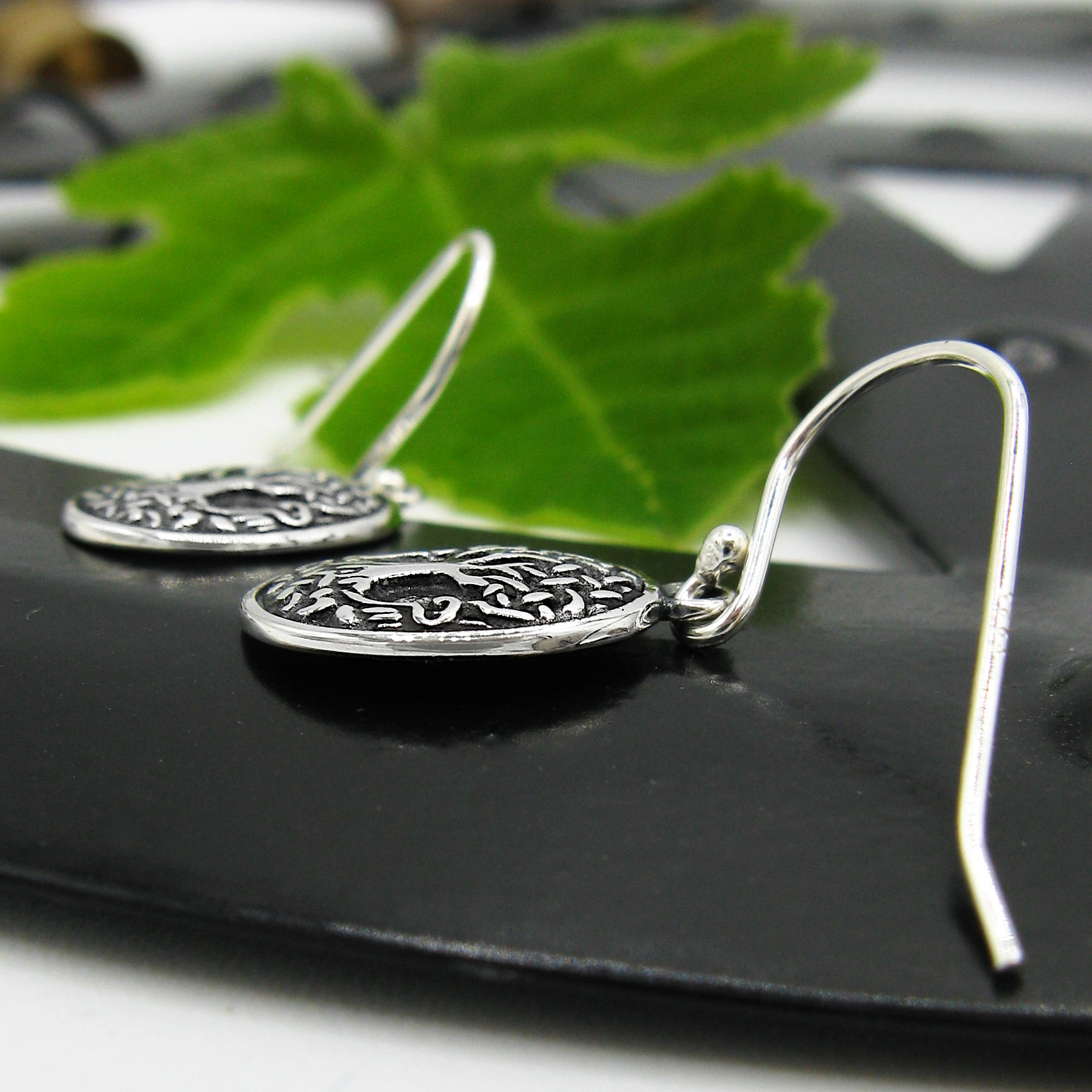 Celtic Tree of Life Earrings Family Infinity Interconnected Nature | Woot & Hammy