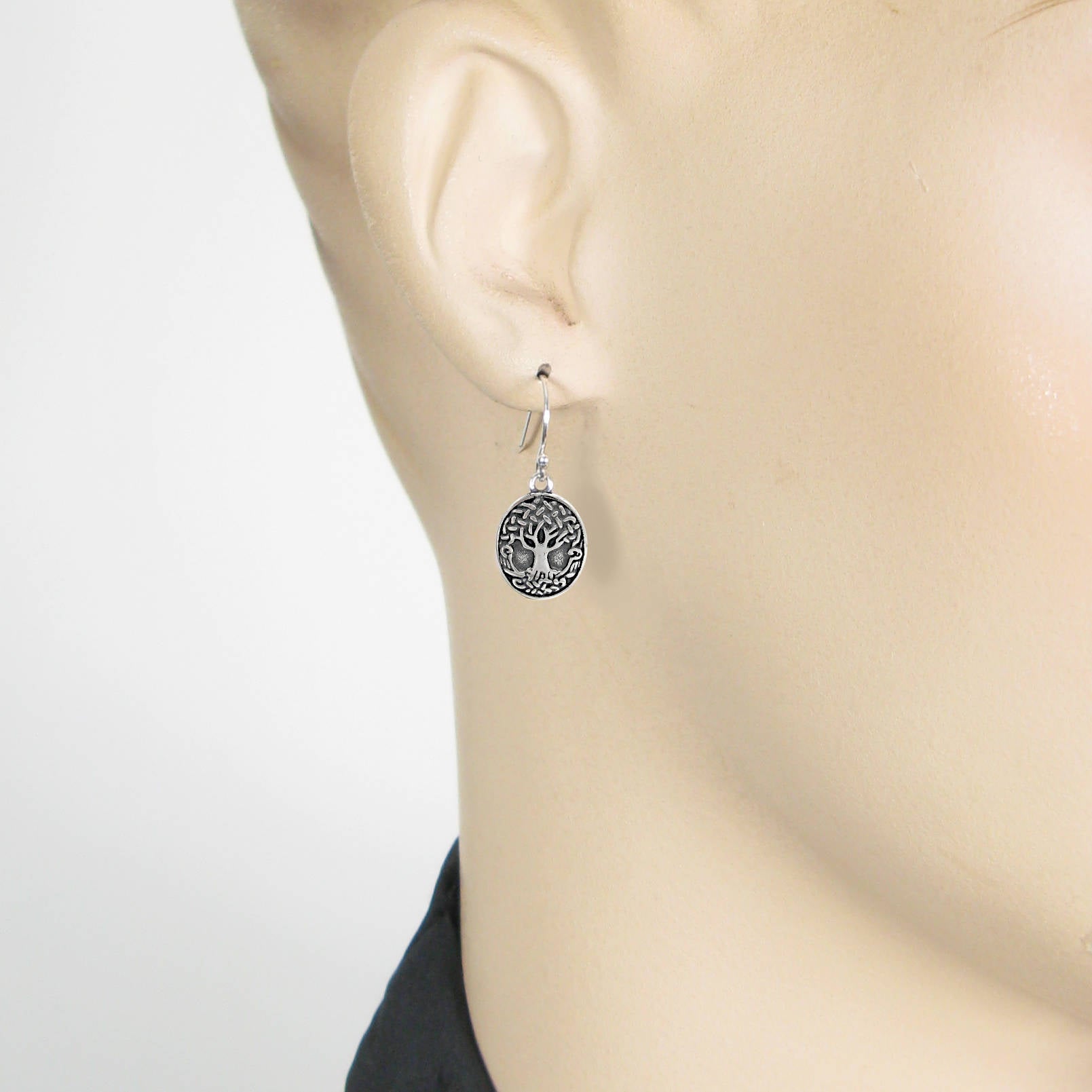 Celtic Tree of Life Earrings Family Infinity Interconnected Nature | Woot & Hammy