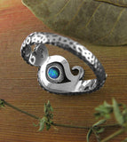 Curling Octopus Tentacles With Blue Lab Opal Ring | Woot & Hammy