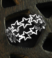 Chain of Cut-Out Stars Rings Cosmic Galaxy Milky Way | Woot & Hammy