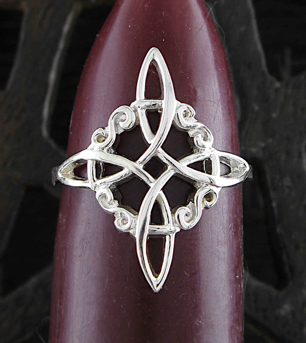 Large Cut-Out Witch's Knot Ring | Woot & Hammy