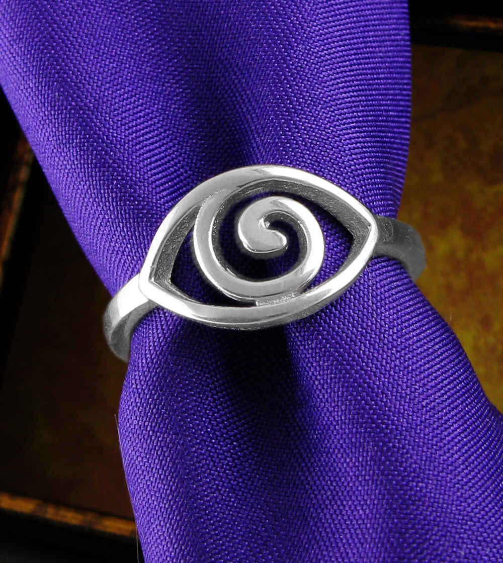 Evil Eye With Spiral Ring | Woot & Hammy