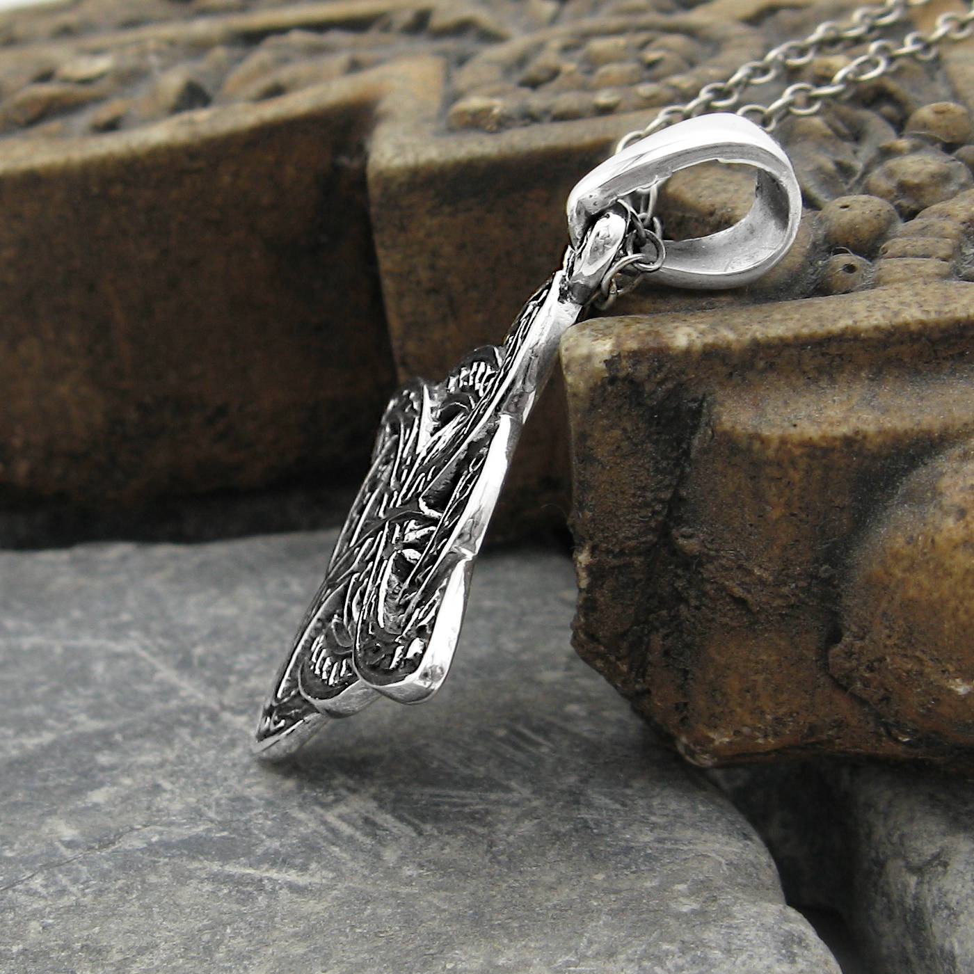 Fancy Witch's Knot Infinity Circle Pendant Protection Amulet Interconnectedness Magick | Woot & Hammy