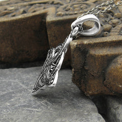 Fancy Witch's Knot Infinity Circle Pendant Protection Amulet Interconnectedness Magick | Woot & Hammy