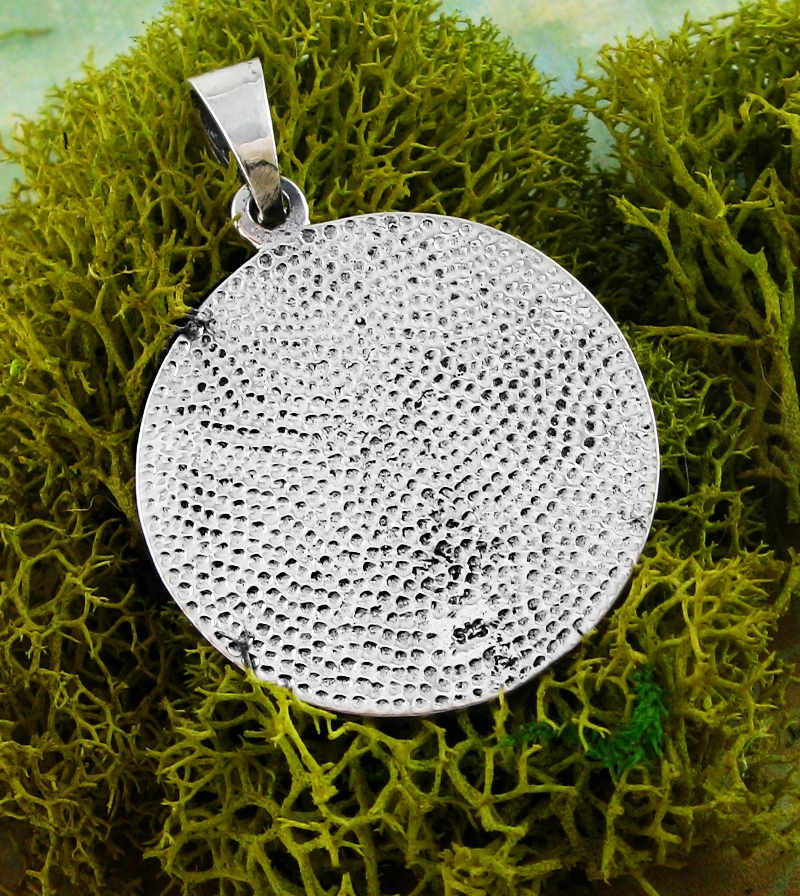 Interwoven Tree of Life With Crescent Moon and Spiral Oxidized Pendant | Woot & Hammy