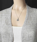Decorative Maltese Cross With Triquetra Knots Pendant | Woot & Hammy