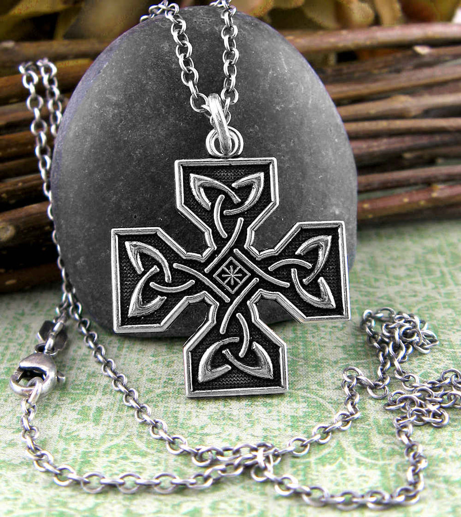 Equal Armed Cross Pendant With Triquetra Knots Woot Hammy Woot equal-armed-cross-pendant-with-triquetra-knots-woot-hammy-woot
