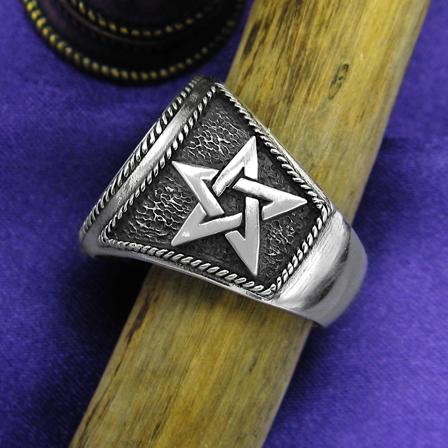 LIKGREAT Tetragrammaton Hebreeuwse Joodse ring Gods naam Jehovah LIKGREAT Tetragrammaton Hebreeuwse Joodse ring Gods naam Jehovah