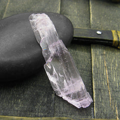 Raw Natural Pink Kunzite Crystals