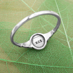 Celtic Tree of Life Oval Signet Ring Sterling Silver Family Friends Hope New Beginnings Rebirth Renewal Interconnectedness Life Cycles Nature Seasons | Woot & Hammy