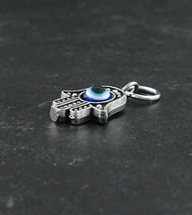 Small Hamsa With Swiveling Evil Eye Amulet | Woot & Hammy