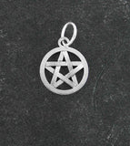 Kleiner Pentagramm-Amulett-Anhänger
