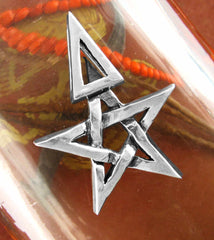 Third Degree Wicca Pentagram And Triangle Pendant Handmade | Woot & Hammy