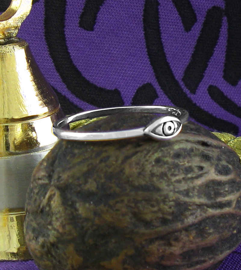 Tiny Evil Eye Ring | Woot & Hammy