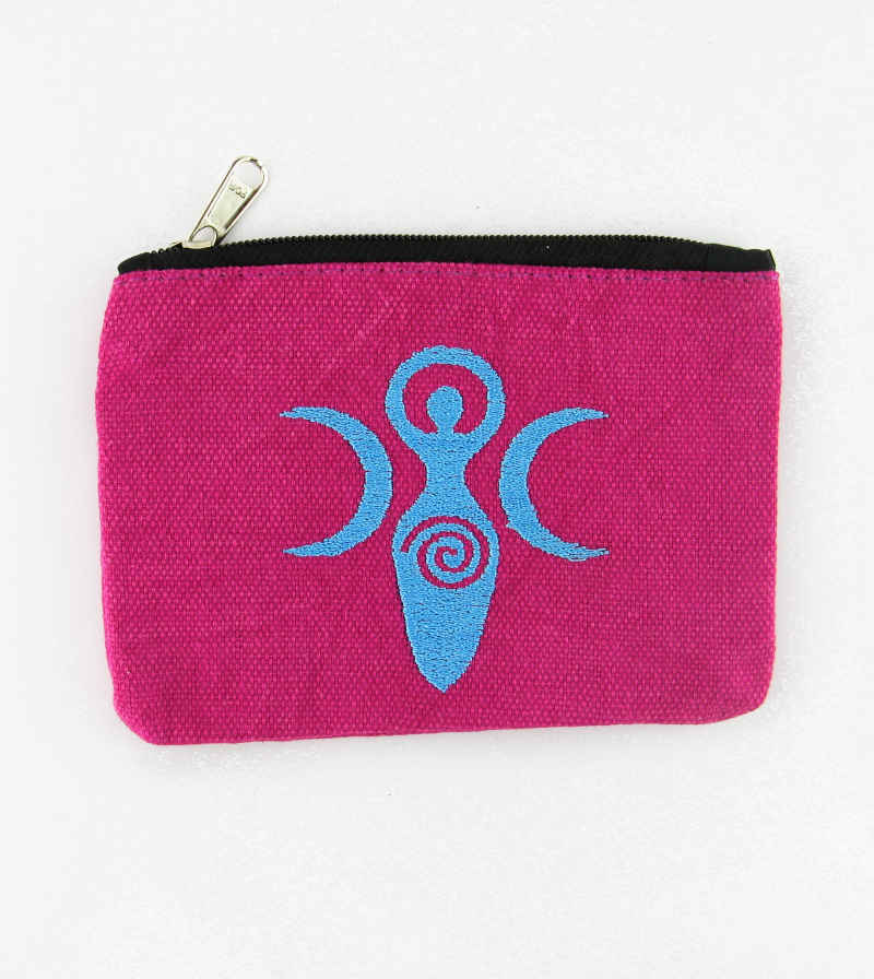 2-Tone Triple Moon Goddess Coin Purse | Woot & Hammy