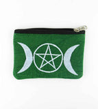 2-Tone Triple Moon and Pentagram Coin Purse | Woot & Hammy