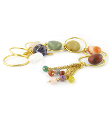 Tumbled Chakra Stones Wall Hanging | Woot & Hammy