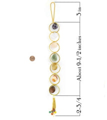 Tumbled Chakra Stones Wall Hanging | Woot & Hammy