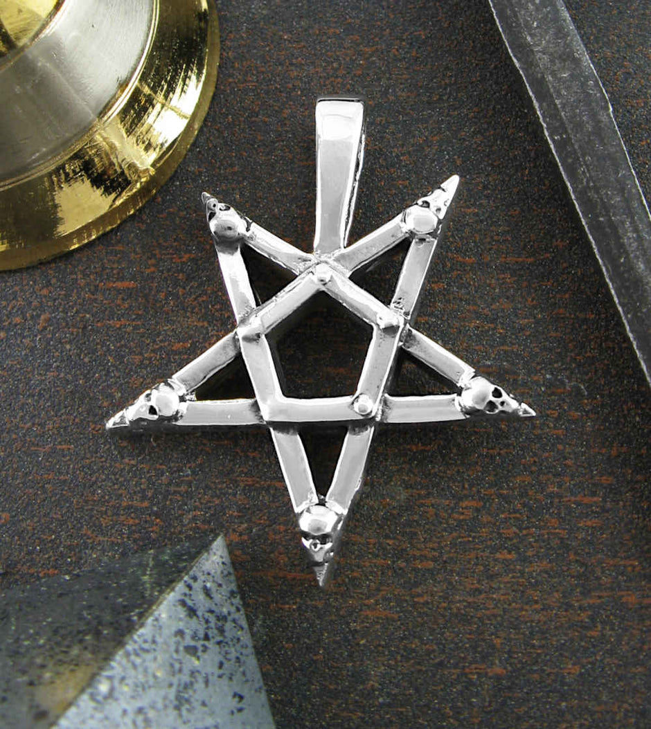 Pentagram & Pentacle Jewelry in Sterling Silver | FREE