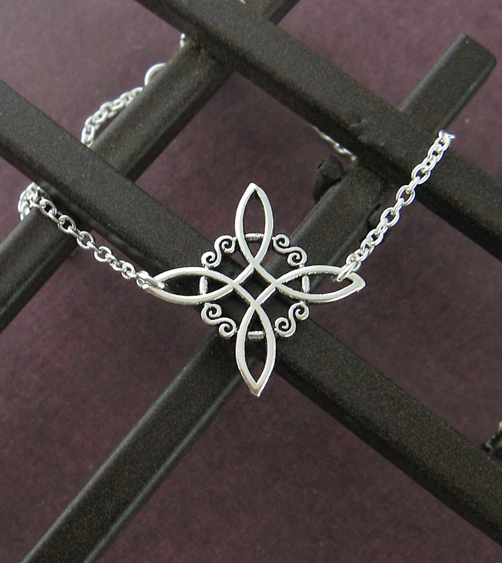 Witch's Knot With Infinity Symbols Protection Bracelet Lemniscate Magic Celtic | Woot & Hammy