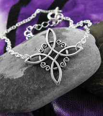 Witch's Knot With Infinity Symbols Protection Bracelet Lemniscate Magic Celtic | Woot & Hammy